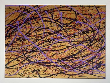 Robert Copple Original oil on canvas Abstract