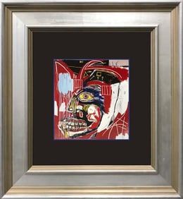 Jean -Michel Basquiat Lithograph after Basquiat from 1982