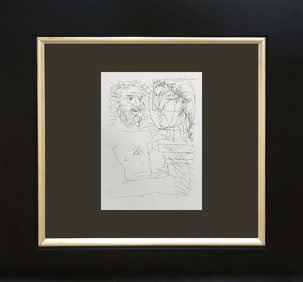 Pablo Picasso Lithograph printed in Paris on velin d'arches paper from the Vollard Collection