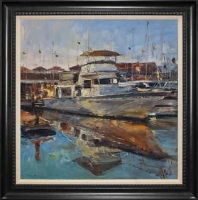 Jorn Fox Original oil on canvas.