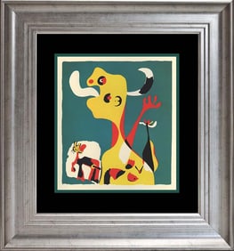 Joan Miro Color Plate Lithograph 1979