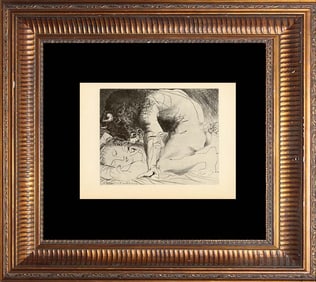 Pablo Picasso Lithograph 1956 Vollard SPADEM