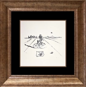 Salvador Dali Embossed Etching limited edition