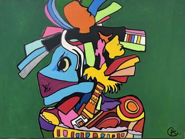 Original on canvas by Art Chorny