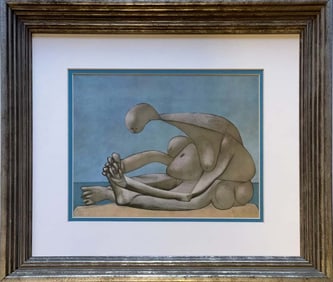 Pablo Picasso Color Plate Lithograph from 1954