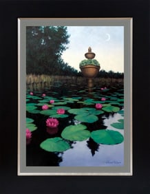 Robert Copple limited edition on canvas Hand embellished on canvas