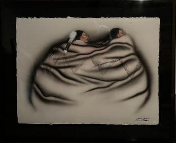 Robert Redbird original Hand signed by the artist