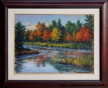 Robert Copple Original mixed media on canvas