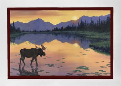 Robert Copple Hand embellished on canvas