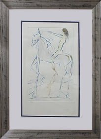 Salvador Dali Lady Godiva Limited Edition Lithograph