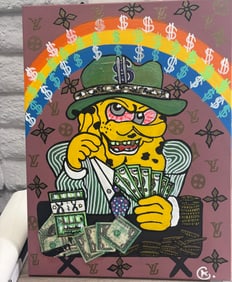 Original on canvas by Art Chorny