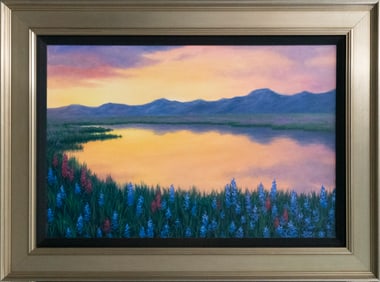 Robert Copple Original Mixed media on canvas