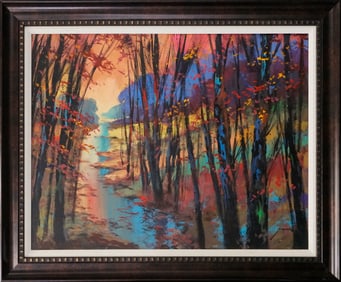 Original on canvas by Michael Schofield Landscape