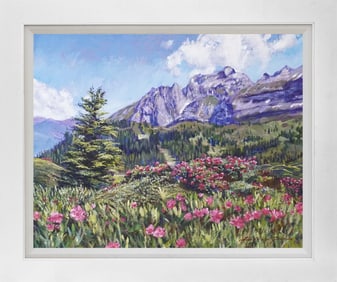 Mixed Media Original on canvas by David Lloyd Glover