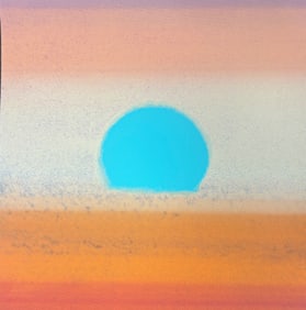 Andy Warhol Serigraph Sunset 1972