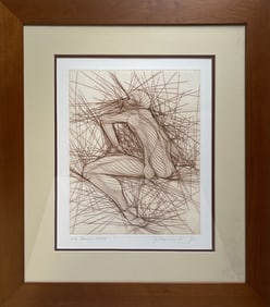 Guillaume Azoulay Limited Edition Etching Hand signed and numbered
