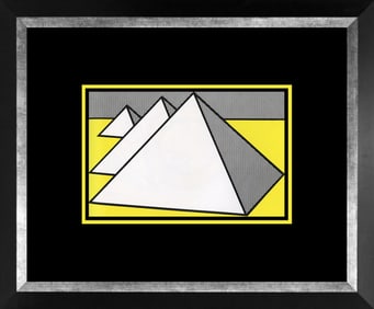 Roy Lichtenstein 1996 Pyramid Lithograph after Lichtenstein
