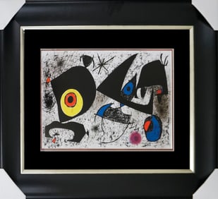 Joan Miro Lithograph 1972