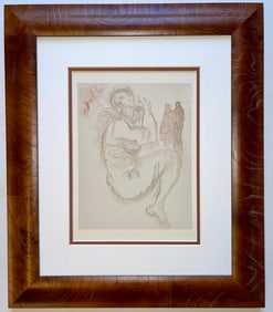 Salvador Dali Wood block Divine Comedy 1964