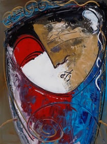 Gaylord Soli Mixed media original on canvas