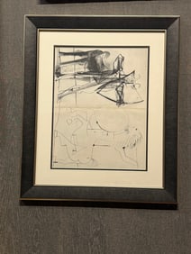 Pablo Picasso Lithograph from the Verve Collection flip fix