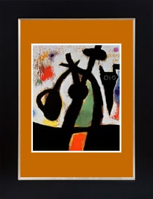 Joan Miro color plate Lithograph