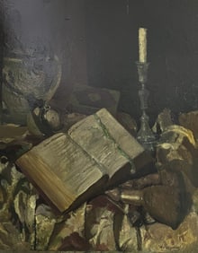 Wladyslaw Podkowinski (1866-1885) oil on wood attributed to Podkowinski Technique: oil on wood.