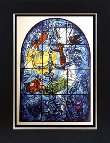 Marc Chagall Jerusalem Windows Lithograph from the 1960s