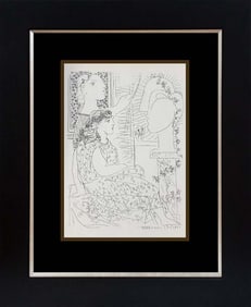 Pablo Picasso lithograph from over 50 years ago Vollard Collection