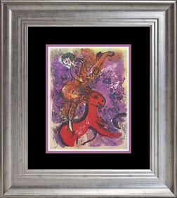 Marc Chagall Lithograph from 1965