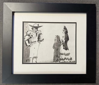 Pablo Picasso Color Plate Lithograph