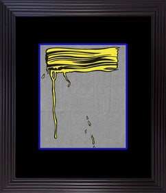 Roy Lichtenstein 1996 Yellow Lithograph