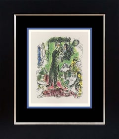 Marc Chagall Lithograph from 1965