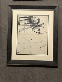 Pablo Picasso Lithograph from the Verve Collection flip fix