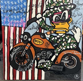 Original on canvas by Art Chorny