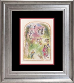 Marc Chagall Lithograph from 1965