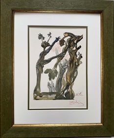 Salvador Dali Original wood block from 1964