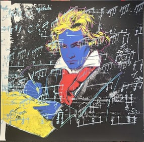Andy Warhol Serigraph Beethoven