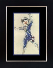 Marc Chagall Lithograph Chagall from 1965