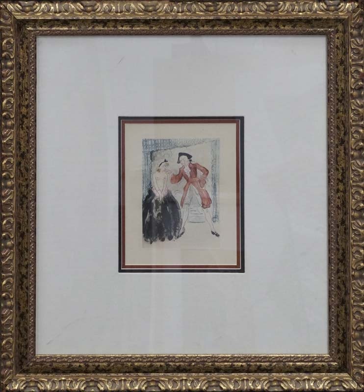 Louis Icart Hand signed original etching from 1938 (1 of 1)
