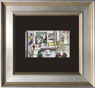 Roy Lichtenstein color plate lithograph after Lichtenstein
