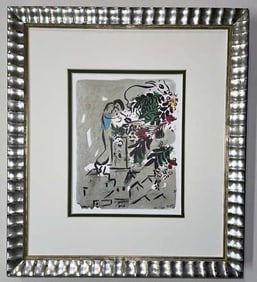 Marc Chagall lithograph from 1970