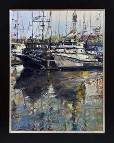 Jorn Fox original oil on canvas