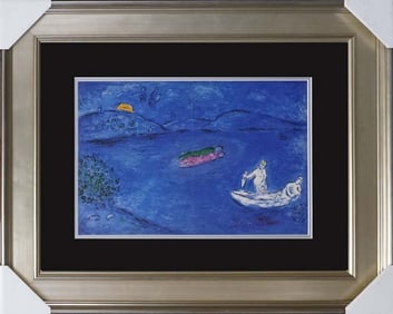 Marc Chagall Hand Signed Lithograph