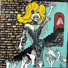 Original on canvas by Art Chorny