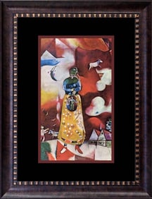 Marc Chagall Color Plate Lithograph 1979