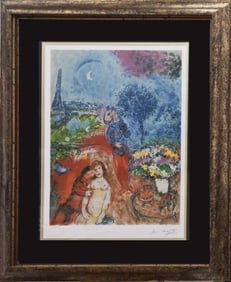 Marc Chagall Limited Edition Serenade lithograph