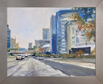 Original Oil on canvas by Jorn Fox