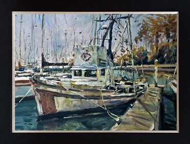 Jorn Fox original oil on canvas