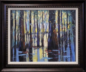 Michael Schofield Original mixed media on canvas Landscape